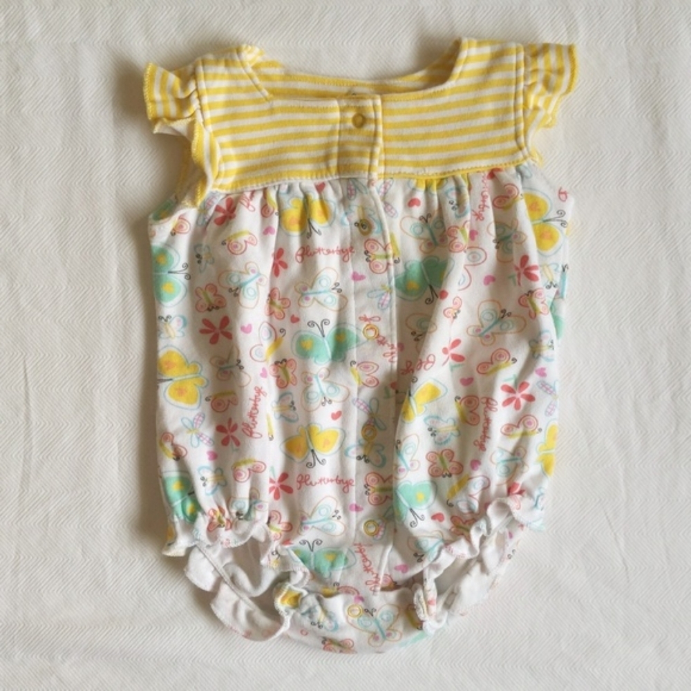 koala baby butterfly snap bubble romper playsuit 3 months baby girl